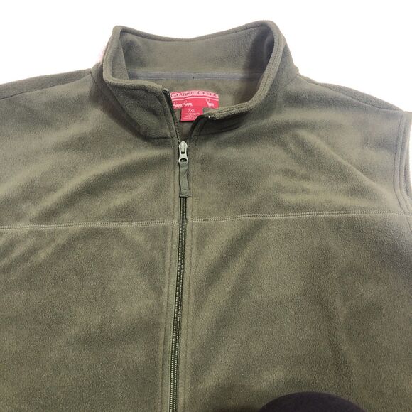 Caribou Creek Green Fleece Vest 2XL - Picture 4 of 10